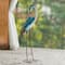 Glitzhome® 38.5" Metal Standing Crane Garden Statue with Stakes